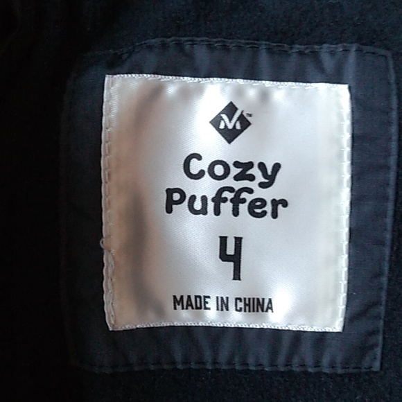 Members Mark Black Camo Cozy Puffer Size 4 - Picture 3 of 14